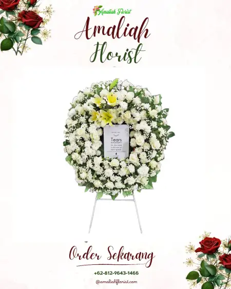 Krans Bunga Duka Semugih