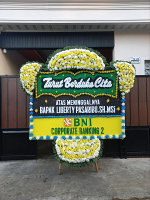 Papan Bunga Duka di Semugih