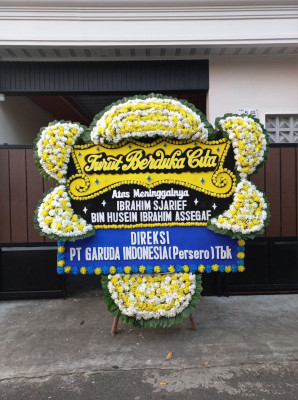 Papan Bunga Duka di Semugih