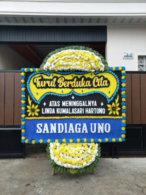 Papan Bunga Duka di Semugih